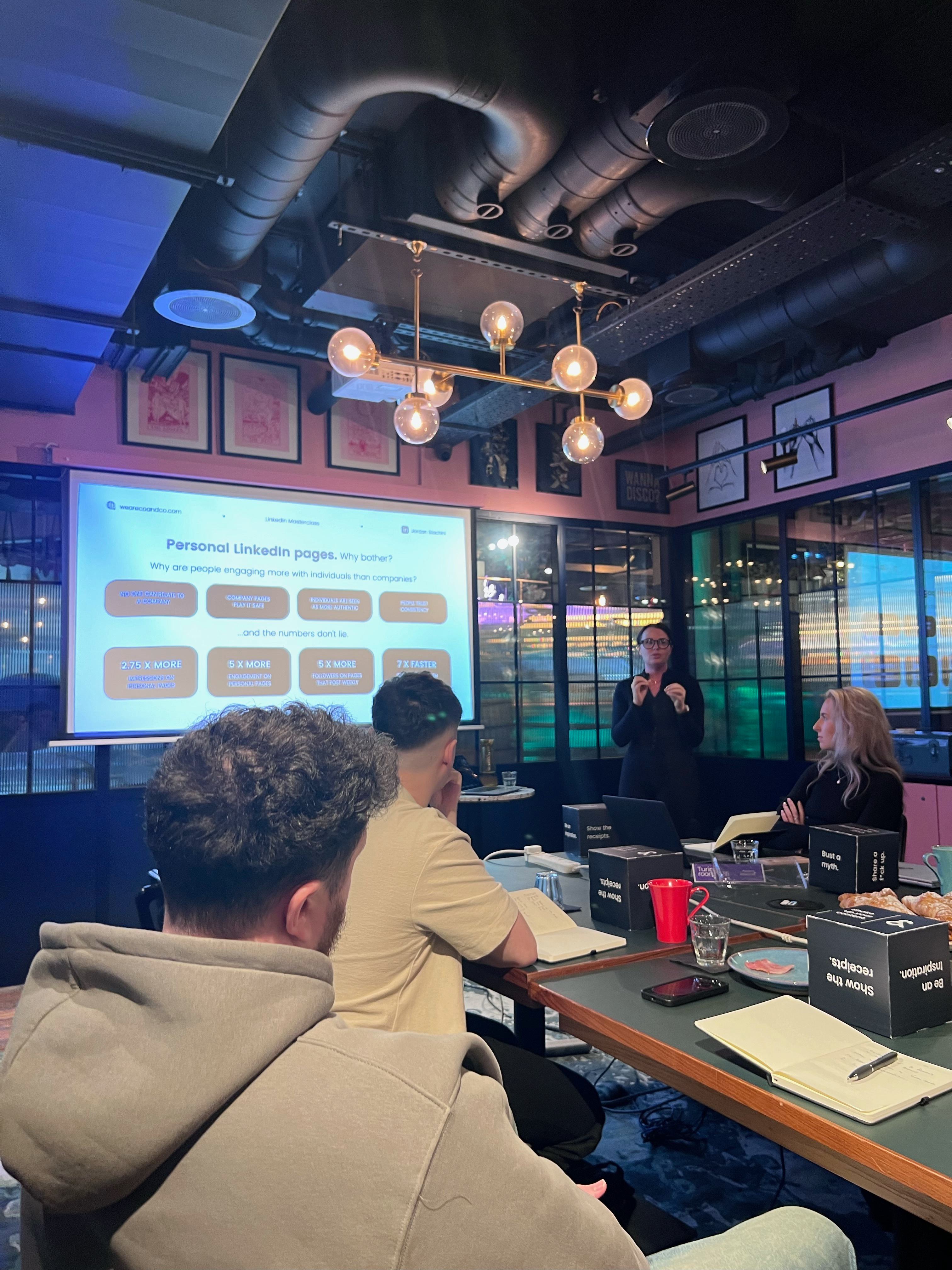 Candid masterclass workshop